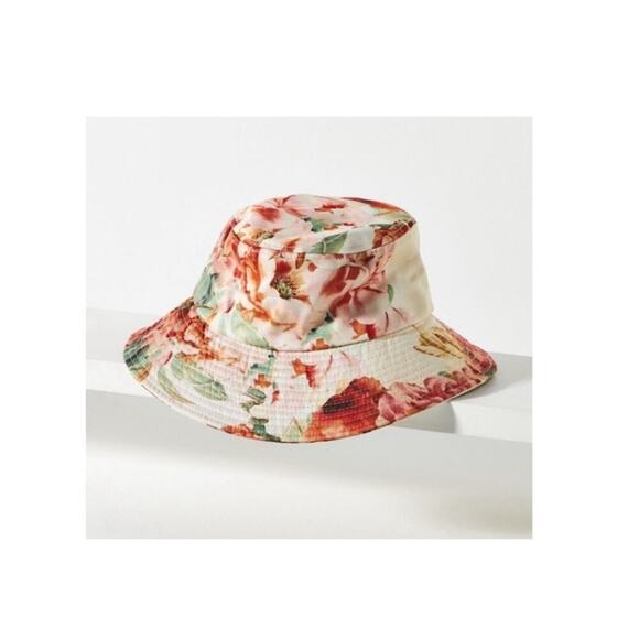 Anthropologie Floral Bucket Hat. main image 6